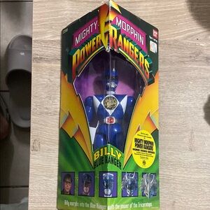 1993 Billy Blue Ranger Mighty Morphin Power Rangers Bandai NEW MISB SEALED